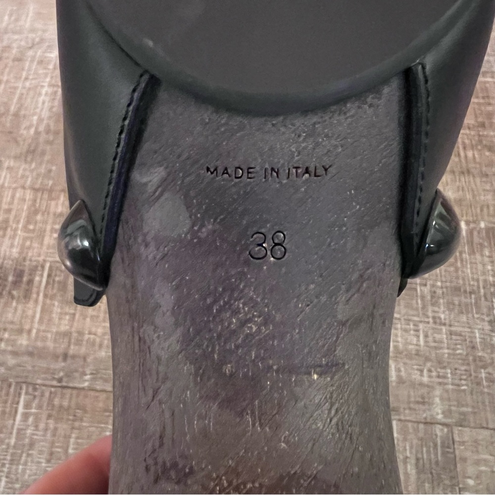 Chloe Black Leather Mules - Picture 8 of 12